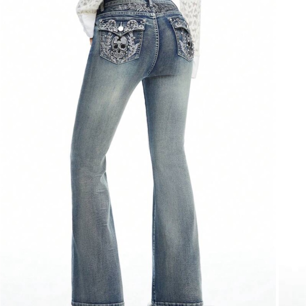 Y2K Skull jeans